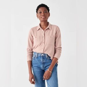 Faherty Legend Sweater Shirt in Fawn Twill